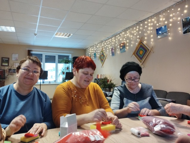 Radošā  darbnīca "Filcēšanas meistarklase". 